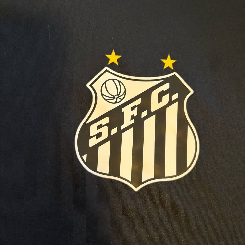 Umbro Men’s Santos FC 2020 Training Jersey Dry Fit Black Gold XXL New - Picture 8 of 12